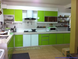 Yeşil Mutfak Dolapları