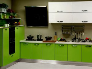 Yeşil Mutfak Dolapları