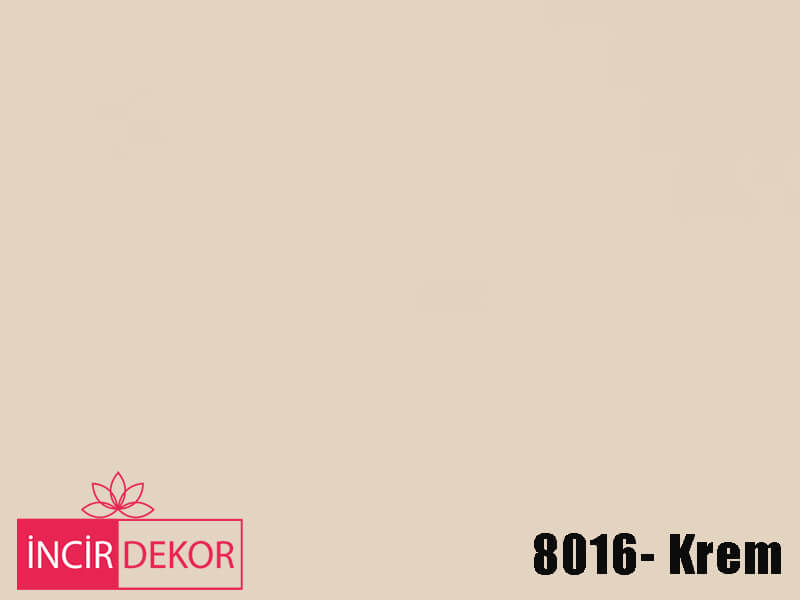 Akrilik Mutfak Dolabı Rengi - AGT 8016 Krem