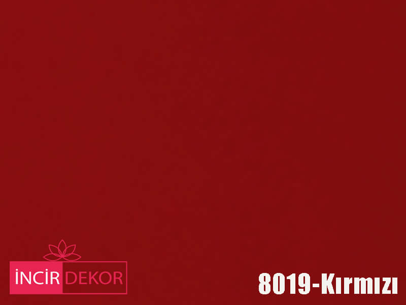 Akrilik Mutfak Dolabı Rengi - AGT 8019 Kırmızı