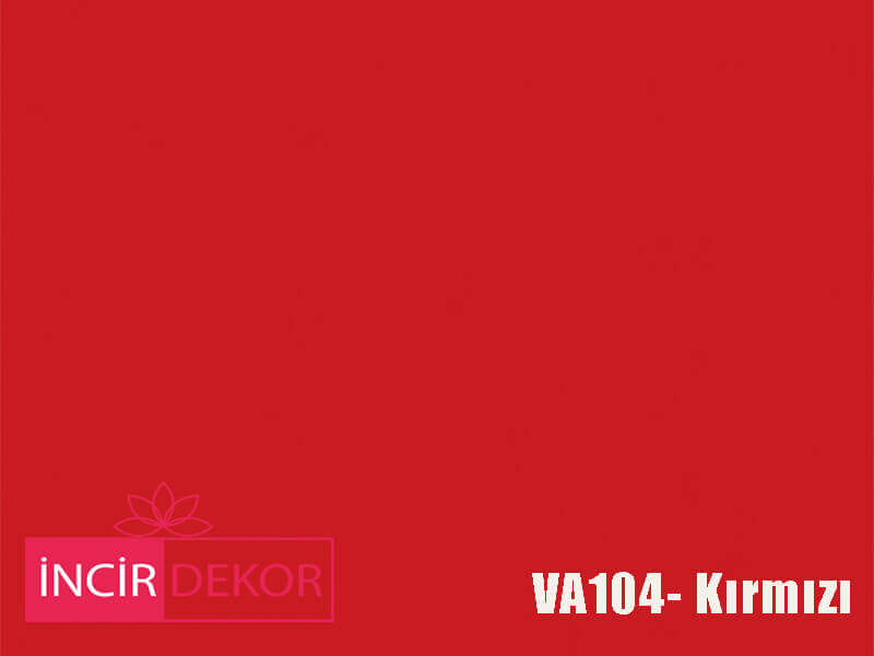 Akrilik Mutfak Dolabı Rengi - Venni VA104 Kırmızı
